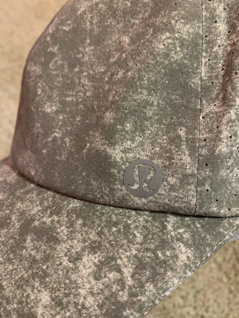 NWT Men’s Lululemon Fast and Free Run Hat Gray Pattern Running Cap One Size - Picture 4 of 8